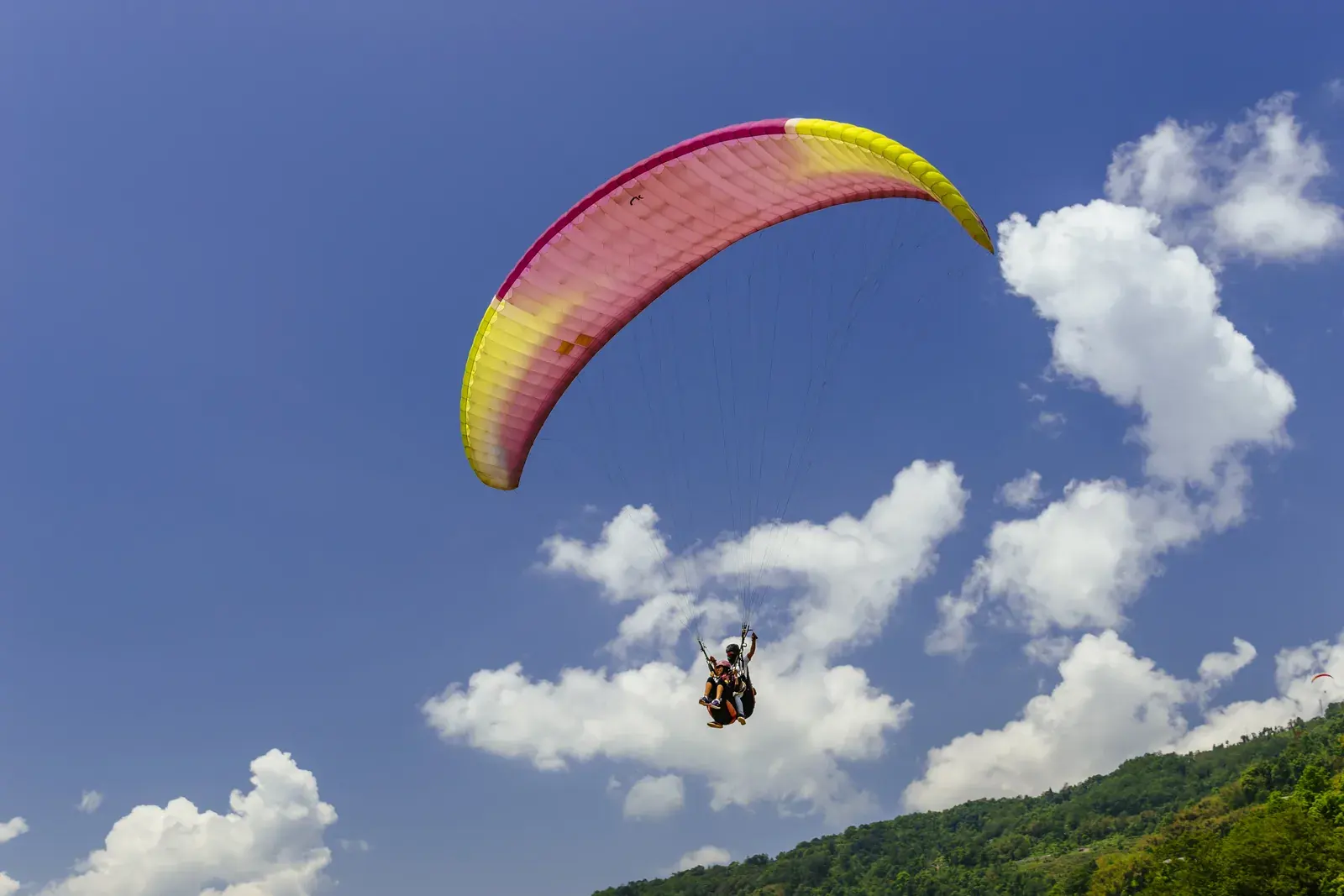 Gangtok Paragliding Experience